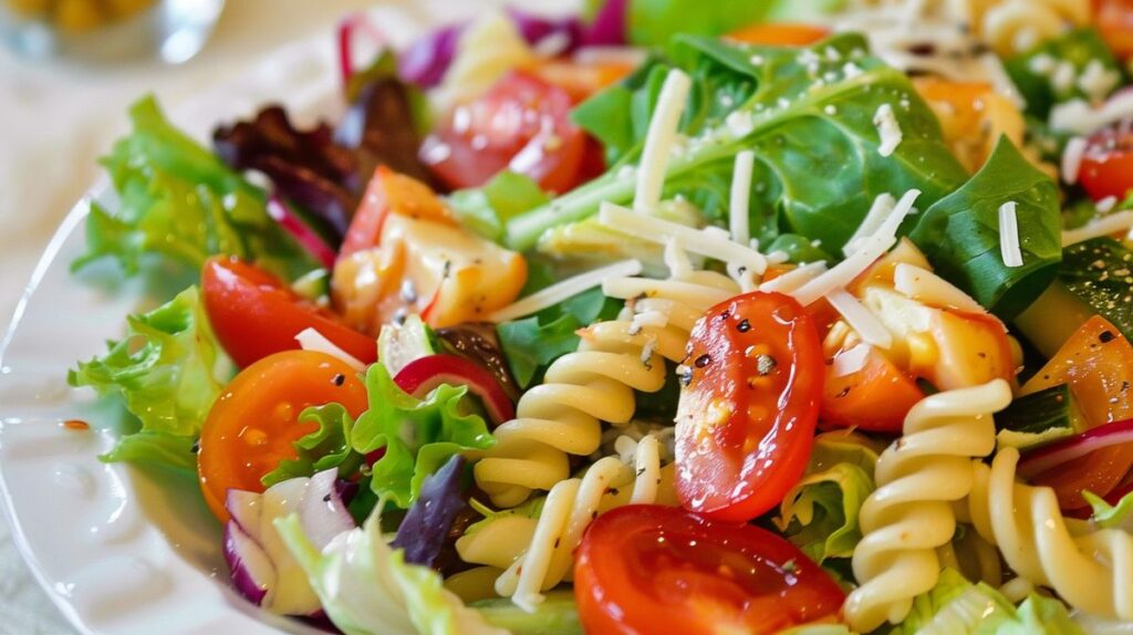 Gesunder Nudelsalat zum Abnehmen Rezept Bild